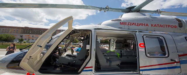 Вертолетные площадки санавиации оборудовали для ночных вылетов в Волгоградской области